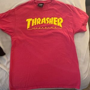 Thrasher, size medium, pink and yellow